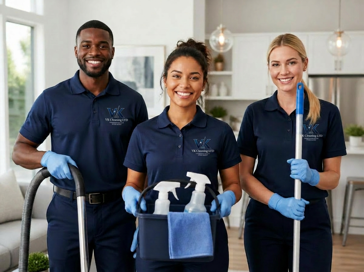 The friendly, professional VK Cleaning team