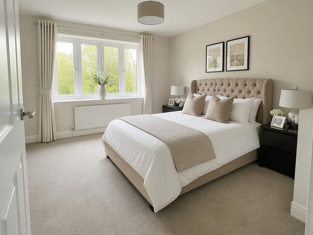 Bedroom cleaning result before